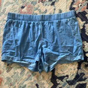 Torrid chambray shorts